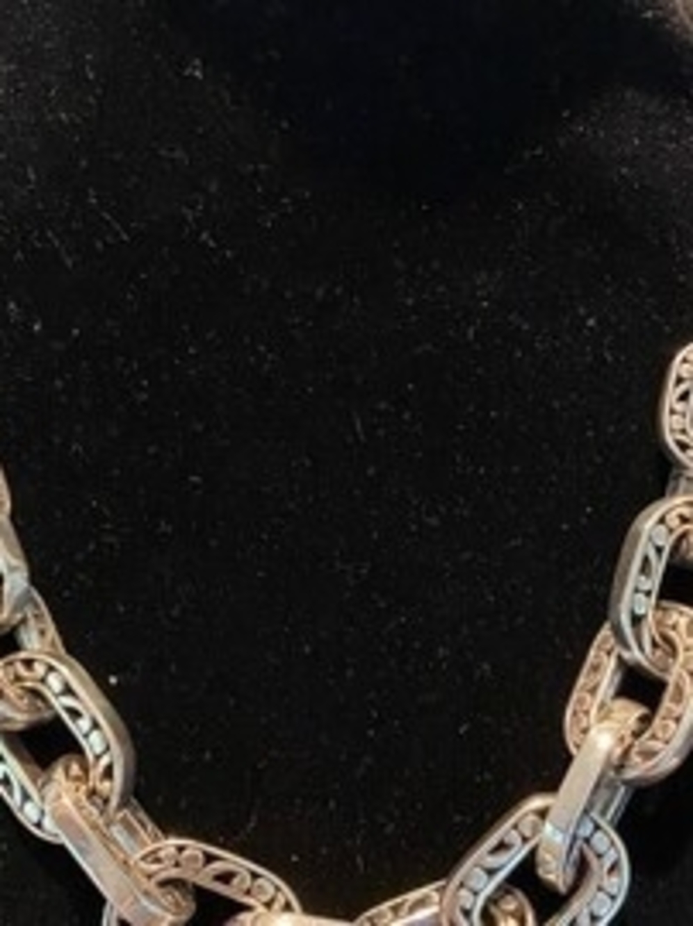 BRIGHTON Medici Link silver Tone Necklace